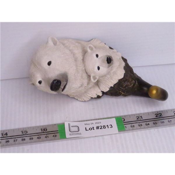 Nature's Window - Collectable Figurine - Polar Bear Coat Hanger