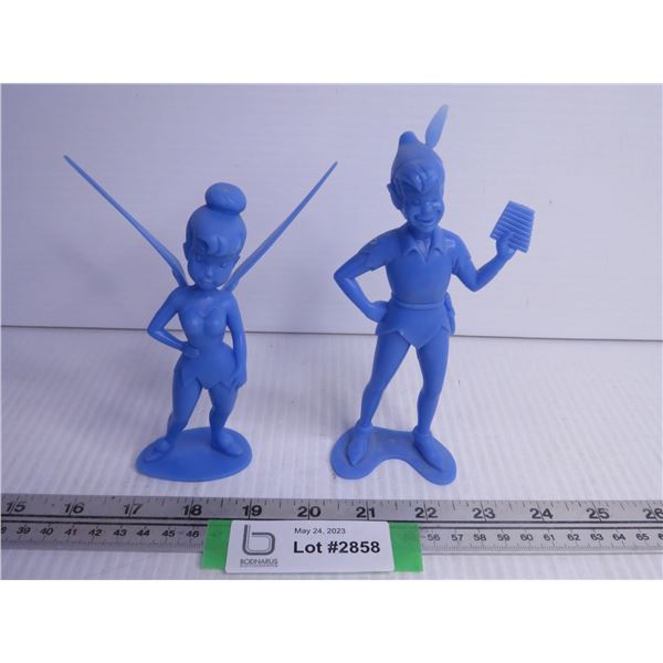 (2) Walt Disney Plastic Figurines