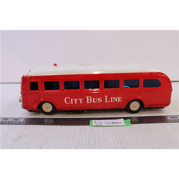 Vintage City Bus Line Toy