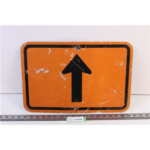 Arrow Traffic Sign