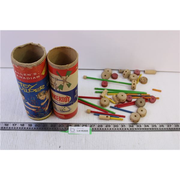 Toy Builders with (2) Canisters