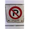 Image 2 : * 24x24 Metal No Parking Sign