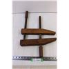 Image 1 : Vintage Wood Screw Clamp