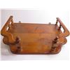 Image 5 : Vintage Teak Wood Wall Shelf (cracked)