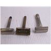 Image 7 : Vintage Twinplex Pencil Sharpener - (3) Vintage Shaving Razors