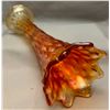 Image 4 : Fenton Marigold Carnival Glass "Rustic Hobnail" Pulled top Vase. Circa 1907