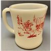 Image 3 : Fire King "Davy Crockett" FireKing - Oven Ware Coffee Mug! Circa 1950's