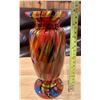 Image 2 : Loetz / Kralik End of Day / Cased Glass Czech Vase Artist Antonin Ruki Rare! Circa 1930's