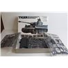 Image 2 : Tiger 1 Tank - (1/35 Scale model kit) - (box opened - unused)
