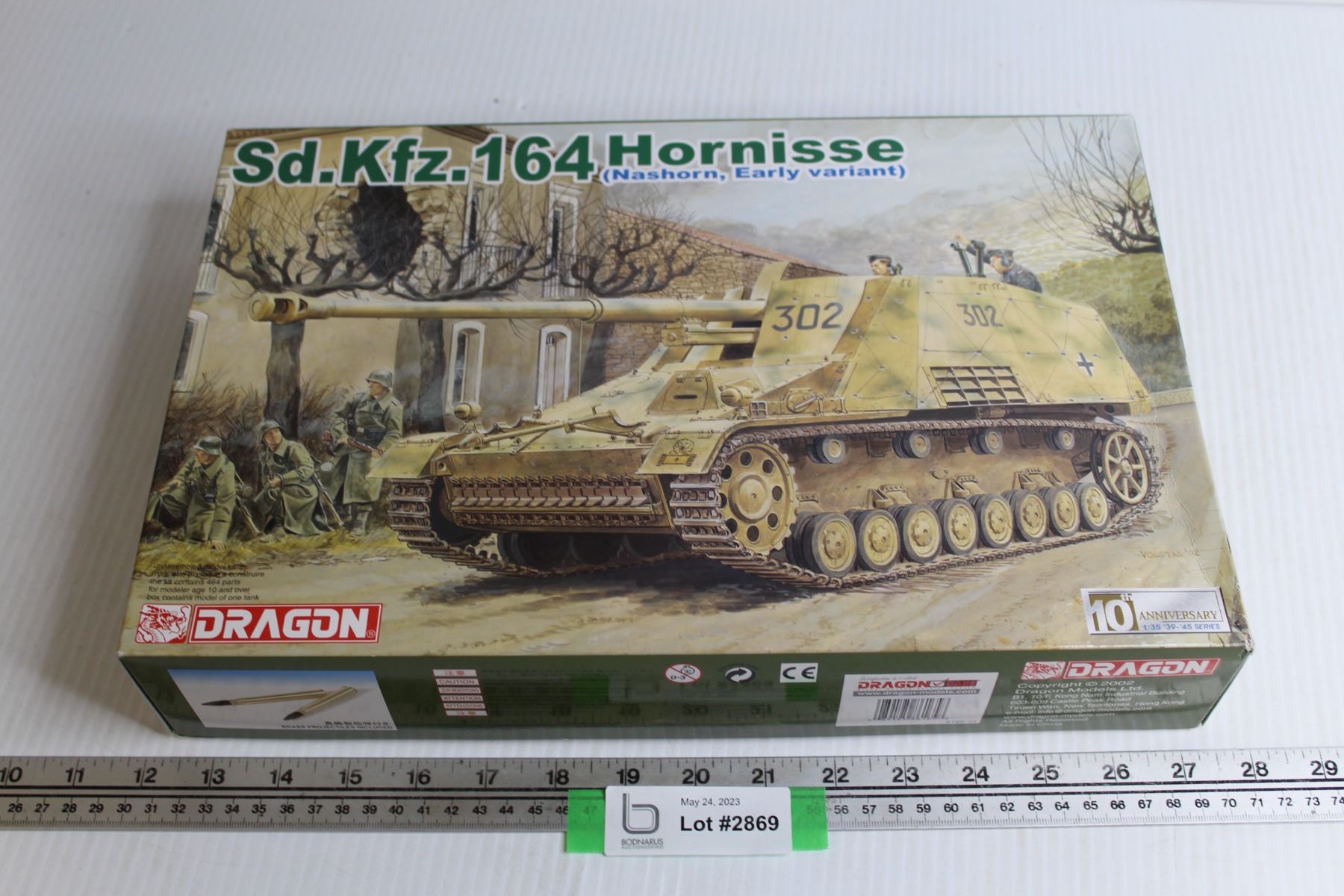 Sd. kfz.164 Hornisse Tank (box opened - unused) (1/35 scale model kit ...