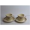 Image 4 : (2) Duraline Cup & Saucer - Fry's Hot Chocolate