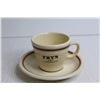 Image 2 : (2) Duraline Cup & Saucer - Fry's Hot Chocolate