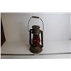 Image 1 : Dietz Blizzard Lantern Red Glass Globe is Broken