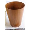 Image 3 : MCM Teak Waste Basket