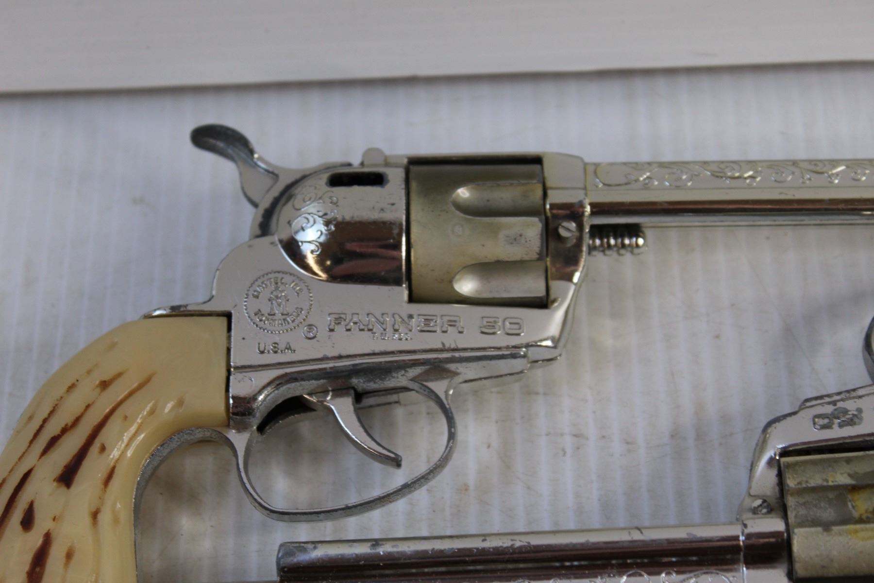 Mattel Fanner 50 Vintage Cap Gun and Holster Set