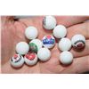Image 2 : (12) Red Indian Marbles