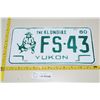 Image 1 : 1980 Yukon "The Klondike" License Plate