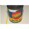 Image 1 : 1Gal Sturdy Motor Oil Tin
