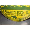 Image 2 : *Glacier National Park Fantasy Porcelain Sign (Double Sided 30")