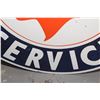 Image 3 : *Pontiac Service Fantasy Porcelain Sign (Double Sided 30")