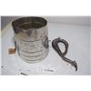 Image 2 : Antique Wrico Victor Flour Sifter + Stove Lifter