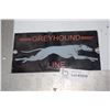 Image 1 : Porcelain Steel Fantasy Sign-- Greyhound