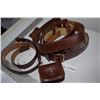 Image 1 : Lot of Assorted RCMP Leather Items