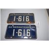 Image 1 : Pair of 1962 Saskatchewan License Plates