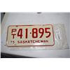 Image 1 : 1975 Saskatchewan Trailer License Plate (Mint)