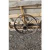 Image 2 : Pair of Vintage Iron Auto Rims