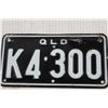 Image 2 : Queensland Australia Motor Cycle Plate 7 x 3 3/4