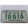 Image 2 : Saskatchewan 1970 Licence Plate 12 x 6
