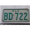 Image 2 : Queensland Australia Motor Cycle Plate 7 x 3 3/4