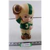 Image 1 : Football Player Piggy Bank (Roughrider?)
