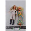 Image 1 : (2) Barbie Dolls-Charlie Angels Farah Fawcett