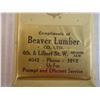 Image 3 : Vintage Thermometer from Beaver Lumber, Moose Jaw, Sask.