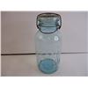 Image 2 : Perfect Seal Wide Mouth Adjustable Jar and Vintage Blue Ribbon Glass Coffee Jar