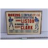 Image 1 : Poster for Boxing ft. Sonny Liston vs. Henry Clark (18x12)