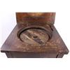 Image 2 : *Antique Chamber Pot Cabinet w/ Granite Ware Pot