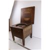 Image 4 : *Antique Chamber Pot Cabinet w/ Granite Ware Pot