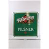 Image 1 : Western Pilsner Tin Sign (11.5x23.5)