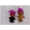 Image 2 : (8) Vintage Troll Dolls