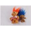 Image 4 : (8) Vintage Troll Dolls
