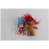 Image 5 : (8) Vintage Troll Dolls