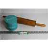 Image 1 : Players tobacco Tin - Wooden Rolling Pin