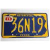 Image 3 : Motorcycle Plate Penna 1975