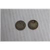 Image 2 : (2) 1928 Georgivis V Dei Gra Coins