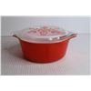 Image 5 : Pyrex Red Friendship Birds Casserole Dish