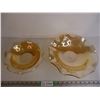 Image 1 : (2) Peach Lustre Marigold Fruit Bowls