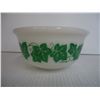 Image 3 : (3) Hazel Atlas Green Ivy Bowl